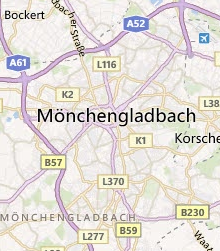 Monchengladbach map